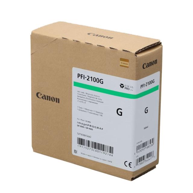 Консуматив Canon PFI-2100, Green