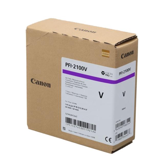 Консуматив Canon PFI-2100, Violet