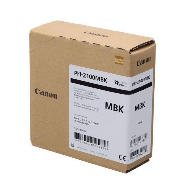 Консуматив Canon PFI-2100, Matte Black