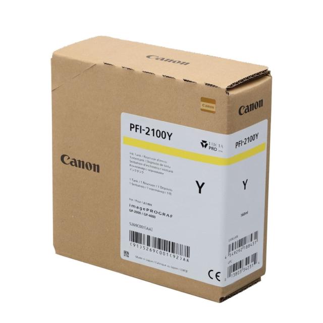 Консуматив Canon PFI-2100, Yellow