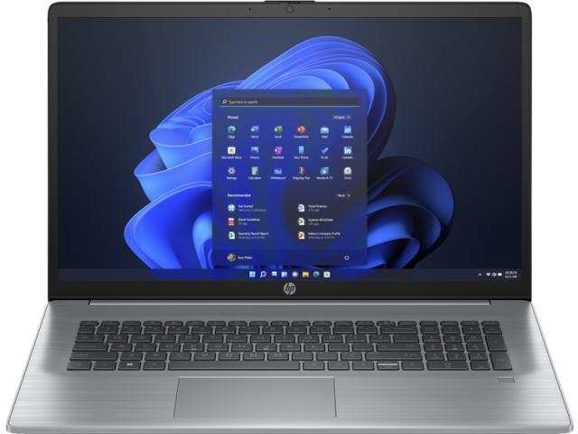 Лаптоп HP 470 G10 Asteroid Silver, Core i5-1335U(up to 4.6GHz/12MB/10C), 17.3" FHD IPS AG 300nits, 16GB 3200Mhz 1DIMM, 512GB PCIe SSD, WiFi 6 + BT 5.3, Backlit Kbd, 3C Batt, Free DOS