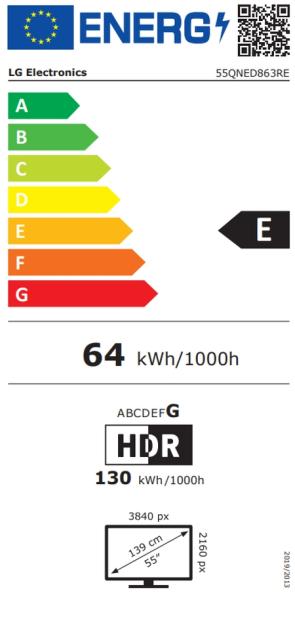 Телевизор LG 55QNED863RE, 55" 4K QNED (Quantum Dot NanoCell), UHD (3840x2160), DVB-T2/C/S2, a7 AI Processor, HDR 10 PRO, webOS Smart TV, ThinQ AI, AI Upscaling, FreeSync, VRR, HGiG, WiFi, AI Sound Pro, Voice Controll, Precision Dimming, Bluetooth, eA