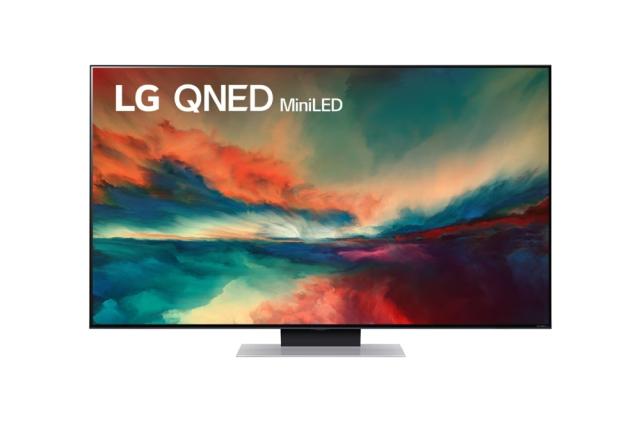 Телевизор LG 65QNED863RE, 65" 4K QNED (Quantum Dot NanoCell), UHD (3840x2160), DVB-T2/C/S2, a7 AI Processor, HDR 10 PRO, webOS Smart TV, ThinQ AI, AI Upscaling, FreeSync, VRR, HGiG, WiFi, AI Sound Pro, Voice Controll, Precision Dimming, Bluetooth, eA