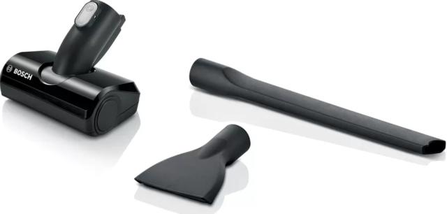 Аксесоар Bosch BHZUKIT, Accessory set for Bosch Unlimited series 6 and Series 8, Mini nozzle, Mattress tip, Extremely long nozzle, Convenient storage box
