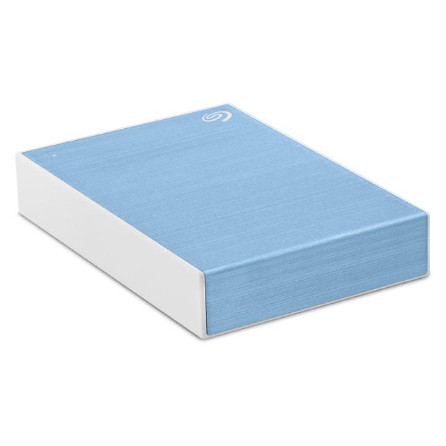 Твърд диск Seagate One Touch with Password 1TB Light Blue ( 2.5", USB 3.0 )