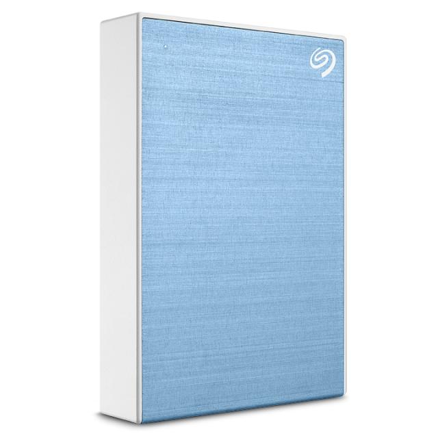 Твърд диск Seagate One Touch with Password 2TB Light Blue ( 2.5", USB 3.0 )