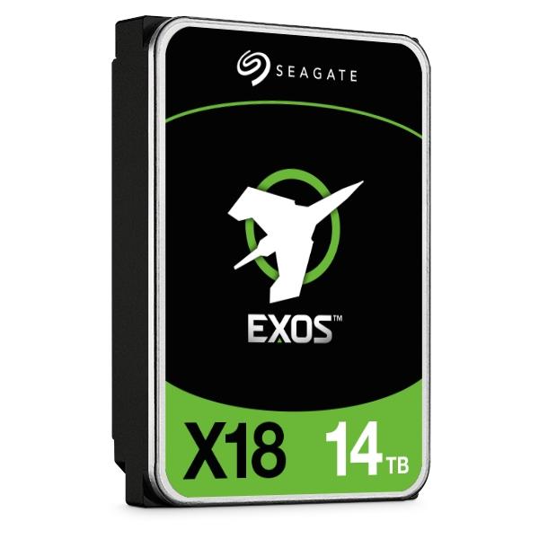 Твърд диск Seagate Exos X18 14TB ( 3.5", 256MB, 7200 RPM, SATA 6Gb/s )