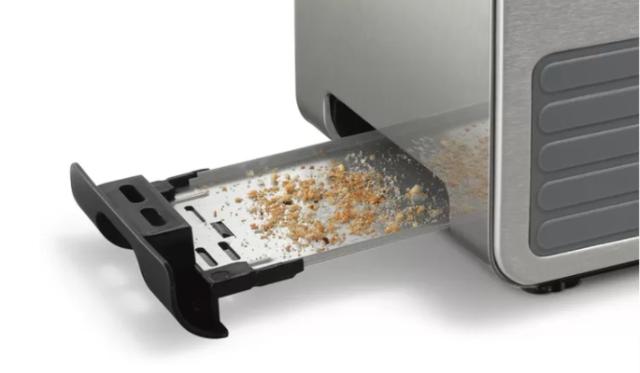 Тостер Bosch TAT7S25, Compact toaster, 860-1050 W, Defrost and warm setting, High lifting, Auto power off, Grey
