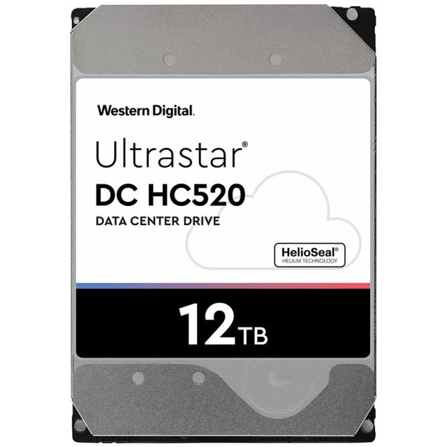 Твърд диск Western Digital Ultrastar 12TB ( 3.5", 256MB, 7200 RPM, SATA 6Gb/s, 512N SE )