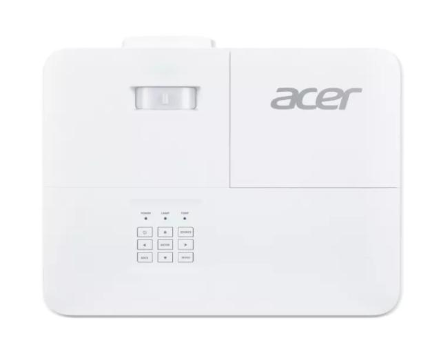 Мултимедиен проектор Acer Projector H6805BDa, DLP, 4K UHD (3840x2160), 4000 ANSI Lm, 20 000:1, 3D ready, HDR Comp., 24/7 oper., smart AptoidTV, 2xHDMI, VGA in, RS232, Audio in/out, 10W, 3.2Kg, Wireless dongle included, Bag, White + Logitech Wireless 