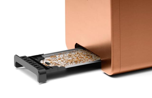 Тостер Bosch TAT4P429, Toaster,DesignLine, 820-970 W, Auto power off, Defrost and warm setting, Lifting high, Honey