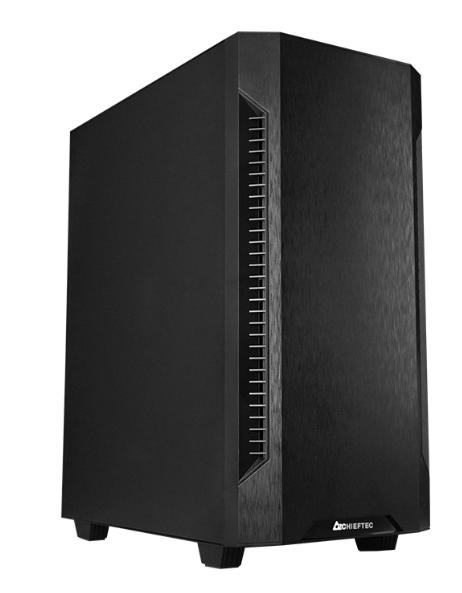 Кутия за компютър Chieftec ELOX Chassis AS-01B-OP + Chieftec NOVA NF-1225RGB A-RGB Fan
