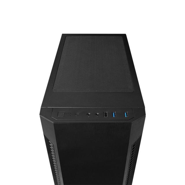 Кутия за компютър Chieftec ELOX Chassis AS-01B-OP + Chieftec NOVA NF-1225RGB A-RGB Fan