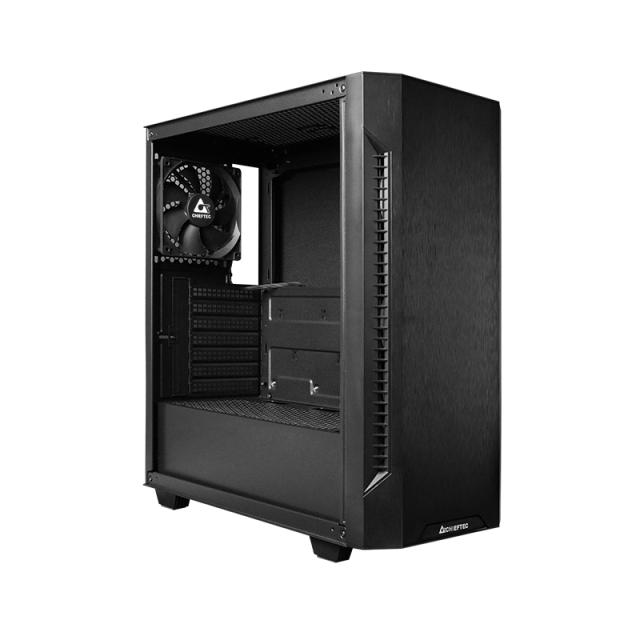 Кутия за компютър Chieftec ELOX Chassis AS-01B-OP + Chieftec NOVA NF-1225RGB A-RGB Fan