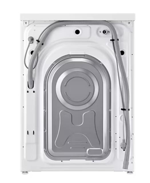 Пералня Samsung WW90CGC04DAHLE, Washing Machine, 9 kg, 1400 rpm,  Digital inverter motor, Energy Efficiency A, Spin Efficiency B, Eco Bubble, Bubble Soak, Hygiene Steam, WiFi , Smart Things, AI Energy mode, White, Black door