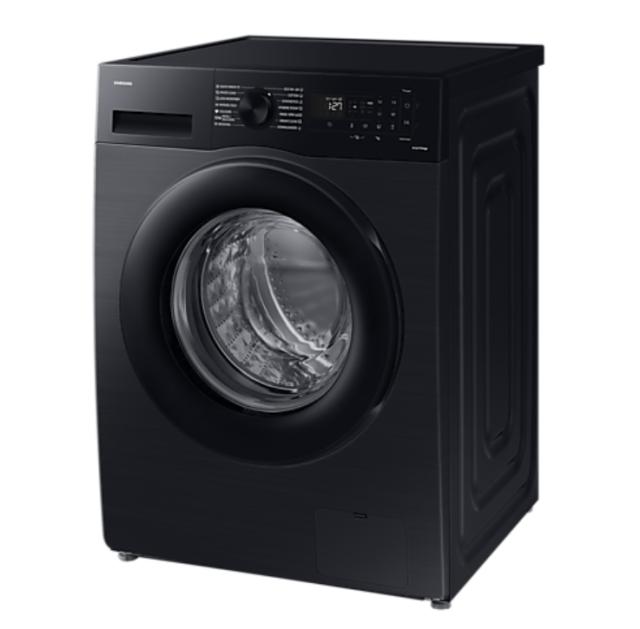 Пералня Samsung WW90CGC04DABLE, Washing Machine, 9 kg, 1400 rpm,  Digital inverter motor, Energy Efficiency A, Spin Efficiency B, Eco Bubble, Bubble Soak, Hygiene Steam, WiFi , Smart Things, AI Energy mode, Black Inox