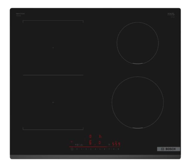 Готварски плот Bosch PVS631HB1E, SER6,  Induction hob, 60 cm, CombiZone, PowerBoost, Black