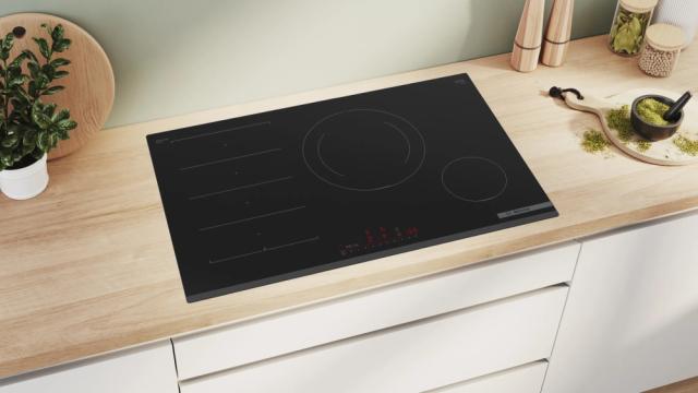 Готварски плот Bosch PXE831HC1E, SER6, Induction hob, 80 cm, FlexInduction, DirectSelect, PerfectFry Plus, HC, Black