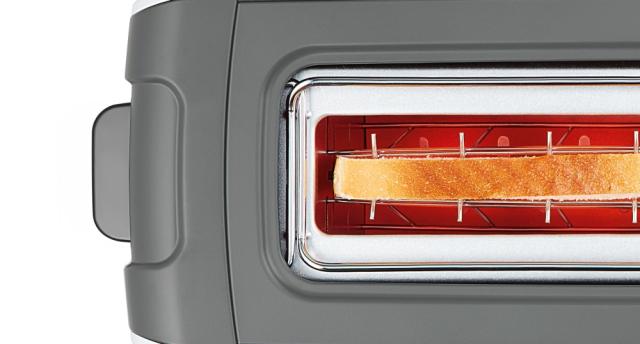 Тостер Bosch TAT6A001, Long slot toaster Toaster, ComfortLine, 915-1090 W, Auto power off, Defrost and warm setting, Lifting high, White