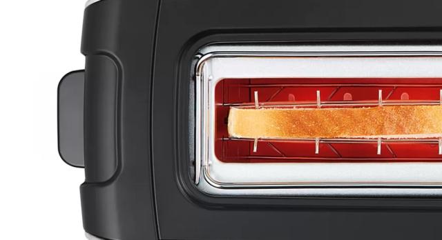 Тостер Bosch TAT6A803, Toaster with long slot ComfortLine, 915-1090 W, For 1 long or 2 small slices of toast, Defrost and warm setting, High lifting, Stainless steel