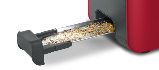 Тостер Bosch TAT6A004, Plastic toaster CompactClass, 825-980 W, For 1 long or 2 small slices of toast, white/light gray