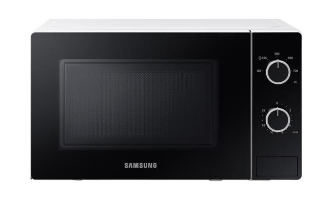 Микровълнова печка Samsung MS20A3010AH/OL, Microwave oven with full glass door, 20 l, 700W, Dual Dial key system, White