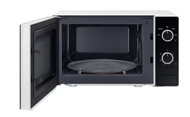 Микровълнова печка Samsung MS20A3010AH/OL, Microwave oven with full glass door, 20 l, 700W, Dual Dial key system, White