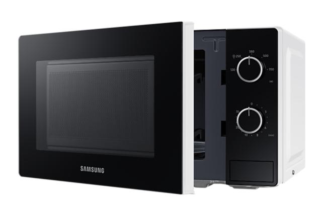 Микровълнова печка Samsung MS20A3010AH/OL, Microwave oven with full glass door, 20 l, 700W, Dual Dial key system, White