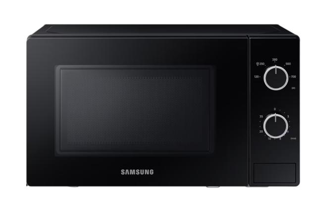 Микровълнова печка Samsung MS20A3010AL/OL, Microwave oven with full glass door, 20 l, 700W, Dual Dial key system, Black