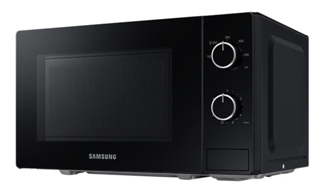 Микровълнова печка Samsung MS20A3010AL/OL, Microwave oven with full glass door, 20 l, 700W, Dual Dial key system, Black