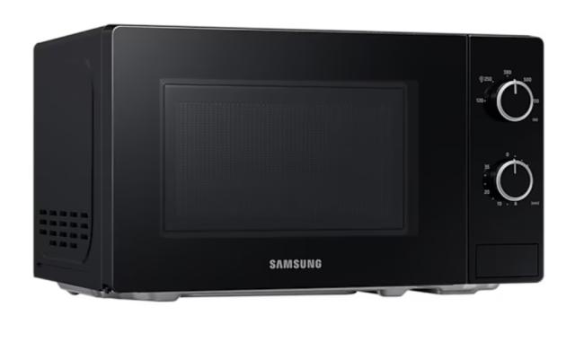 Микровълнова печка Samsung MS20A3010AL/OL, Microwave oven with full glass door, 20 l, 700W, Dual Dial key system, Black