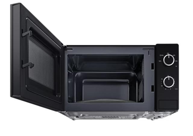 Микровълнова печка Samsung MS20A3010AL/OL, Microwave oven with full glass door, 20 l, 700W, Dual Dial key system, Black