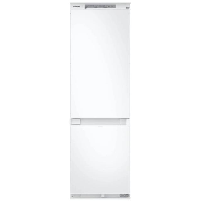 Хладилник Samsung BRB26602FWW/EF, Refrigerator integrated, Fridge Freezer, 267l (193l/74l), SpaceMax, No Frost, All-Around Cooling, Fresh Zone, DIT, Energy Efficiency F, H 177.5 cm, White