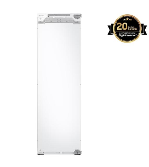 Хладилник Samsung BRR29610EWW/EF, Refrigerator with 1 built-in door, 289l, SpaceMax, No Frost, All-Around Cooling, Fresh Zone, DIT, Energy Efficiency E, H 177.5 cm, SmartThings AI Energy Mode, Wi-Fi, Snow White