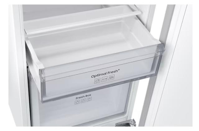 Хладилник Samsung BRR29610EWW/EF, Refrigerator with 1 built-in door, 289l, SpaceMax, No Frost, All-Around Cooling, Fresh Zone, DIT, Energy Efficiency E, H 177.5 cm, SmartThings AI Energy Mode, Wi-Fi, Snow White