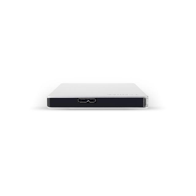 Твърд диск Toshiba Canvio Slim 2TB Silver ( 2.5", USB 3.2 )