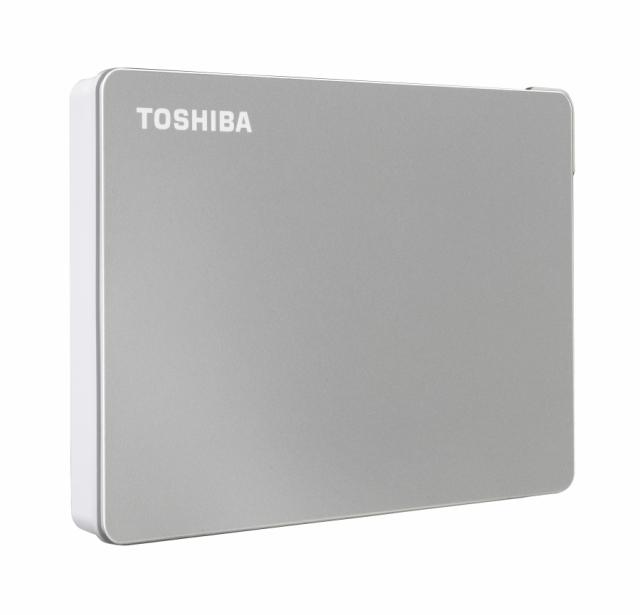 Твърд диск Toshiba Canvio Flex 1TB Silver ( 2.5", USB 3.2 )
