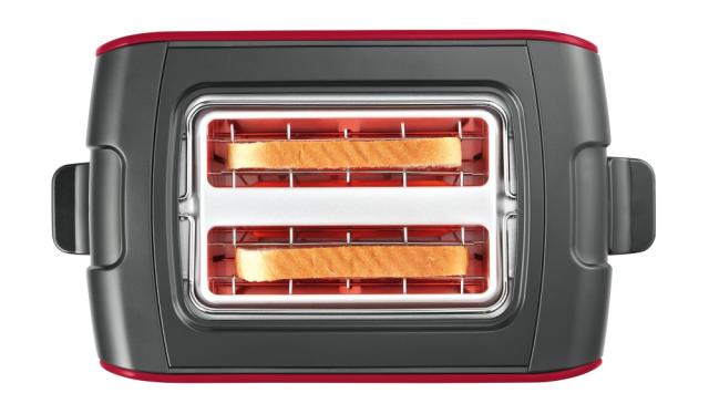 Тостер Bosch TAT6A114, Toaster, ComfortLine,  915-1090 W, Auto power off, Defrost and warm setting, Lifting high, Red