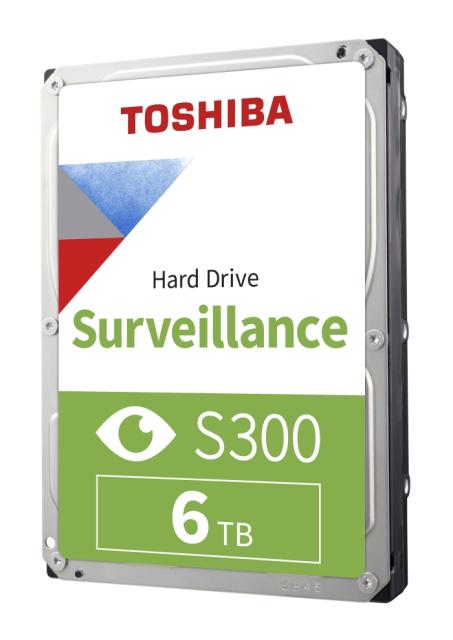 Твърд диск Toshiba S300 6TB ( 3.5", 128MB, 5900 RPM, SATA 6Gb/s )