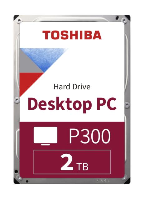 Твърд диск Toshiba P300 2TB ( 3.5", 256MB, 7200 RPM, SATA 6Gb/s )