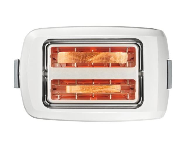 Тостер Bosch TAT3A011, Toaster, CompactClass, 825-980 W, Auto power off, Lifting high, White