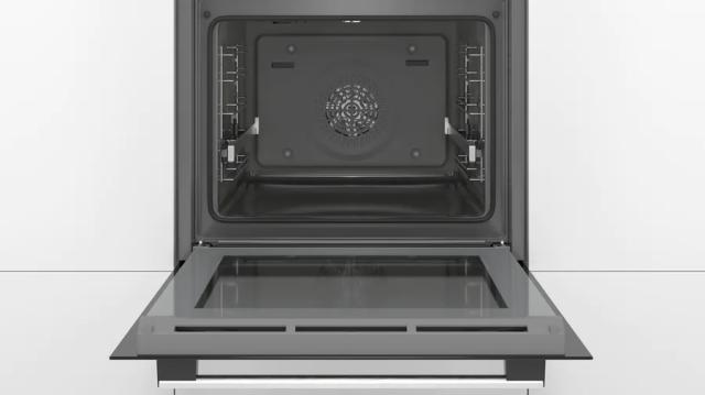 Фурна Bosch HBA5575S0 SER6, 71 l, EcoClean Direct Plus, AutoPilot 10, 3D Hotair, Meat Probe, LCD display with buttons, Energy efficiency A, Stainless steel