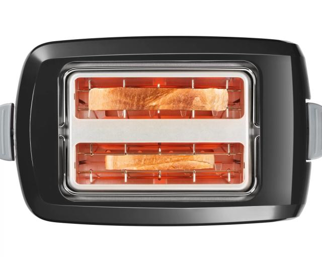 Тостер Bosch TAT3A013, Toaster, CompactClass, 825-980 W, Auto power off, Lifting high, Black