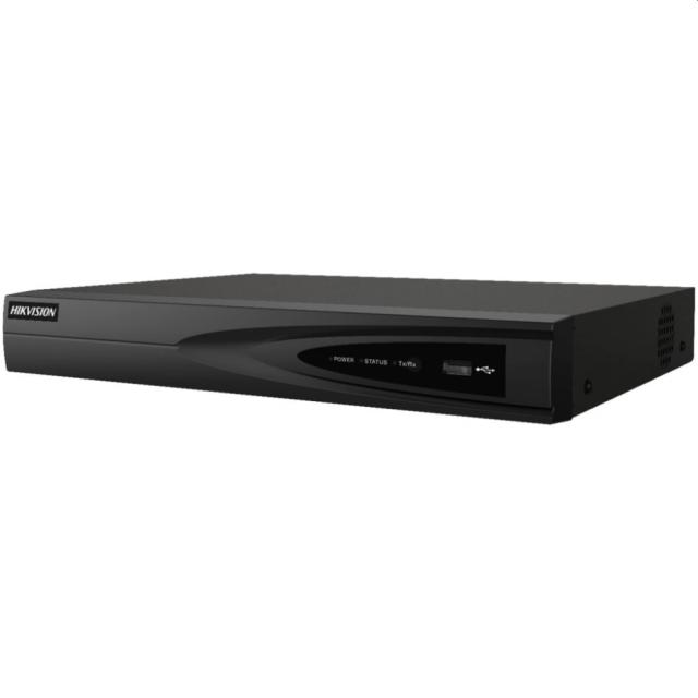 Рекордер HikVision Network recorder, 16 IP Cameras, up to 8 MP (4x1080p/1x4K), H.265, 1 SATA HDD up to 8TB, 2 USB, 100Mbit; Video input: HDMI 4K, VGA 1080p