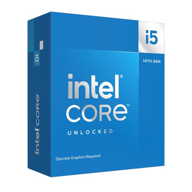 Процесор Intel Core i5 14600KF 14C (3.5 / 5.3GHz, 24MB cache, 125W, LGA1700), BOX, без охлаждане