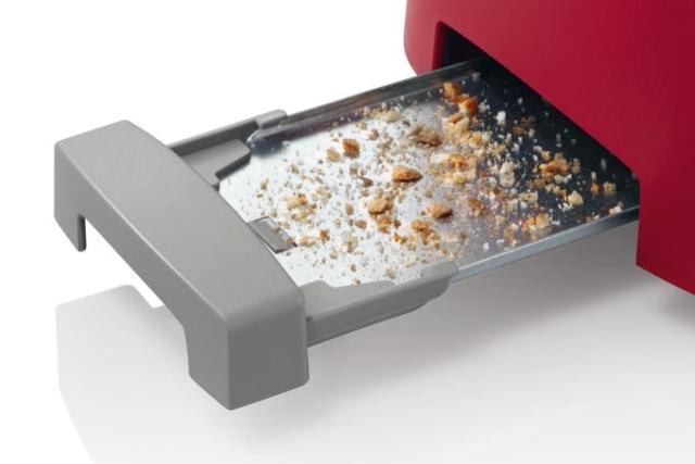 Тостер Bosch TAT3A014, Toaster, CompactClass, 825-980 W, Auto power off, Lifting high, Red