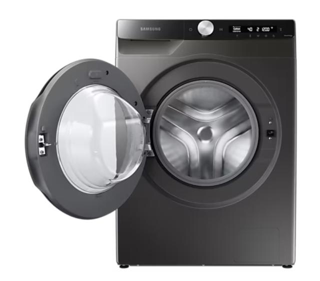 Пералня Samsung WW90T534DAX/S7, Washing Machine,  9 kg, 1400 rpm,  Energy Efficiency A, Eco Bubble, Bubble Soak, AI Control, Auto Dispense, Hygiene Steam, Spin Efficiency B, WiFi, SmartThings, Inox