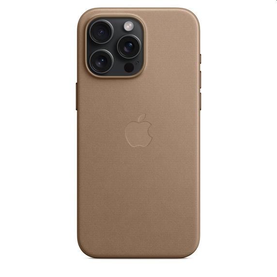 Калъф Apple iPhone 15 Pro Max FineWoven Case with MagSafe - Taupe
