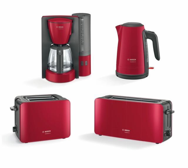 Кафемашина Bosch TKA6A044, Coffee machine, ComfortLine. Red