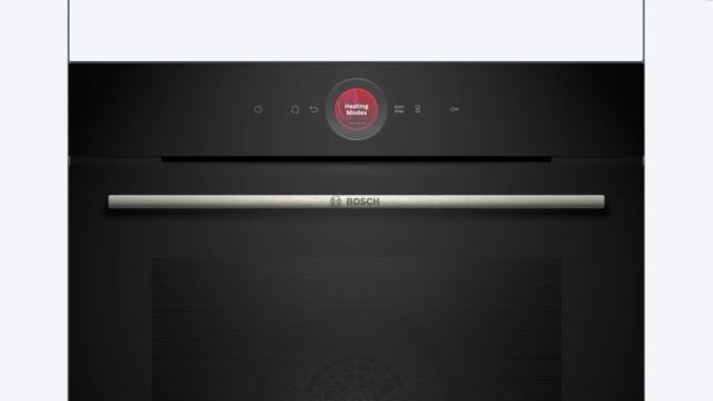 Фурна Bosch HBG7341B1, SER8, Built-in oven 60 x 60 cm, 71 l, TFT touch display, Digital control ring, Hotair Gentle, Air Fry function, A+, Eco Clean Direct, Oven Assistant, Home Connect, Black